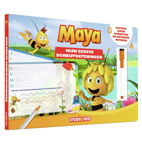 Studio 100 maya il libro delle api: scrivi e cancella