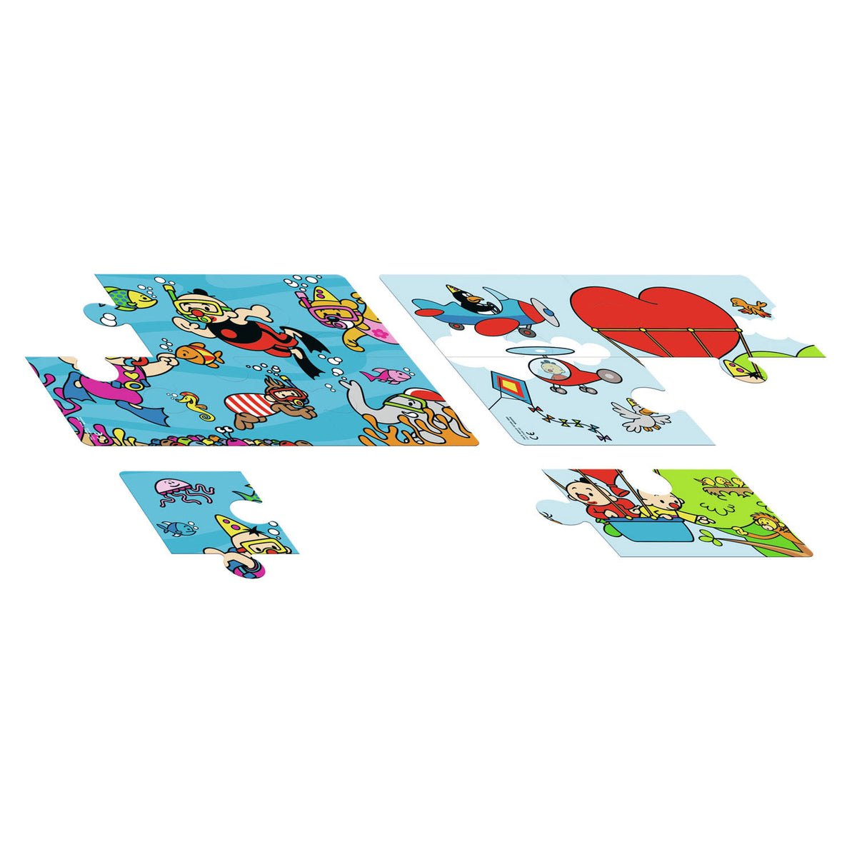 Puzzle 2in1 Studio 100 bumba