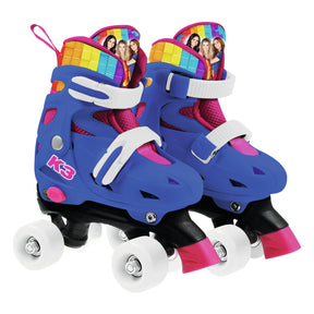 Studio 100 K3 Roller pattinaggio arcobaleno, taglia 30-33