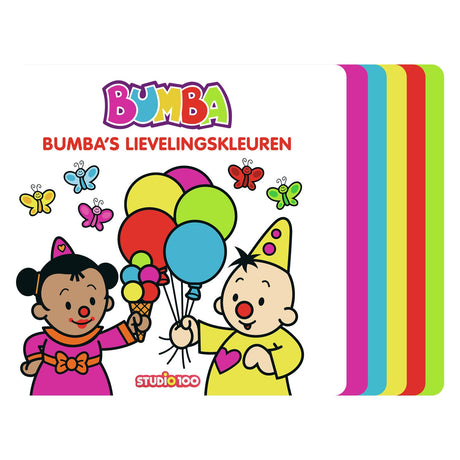 Libro cartonato Studio 100 bumba con gradini: i colori preferiti di bumba