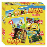 Puzzle Maya l'Ape, 4in1
