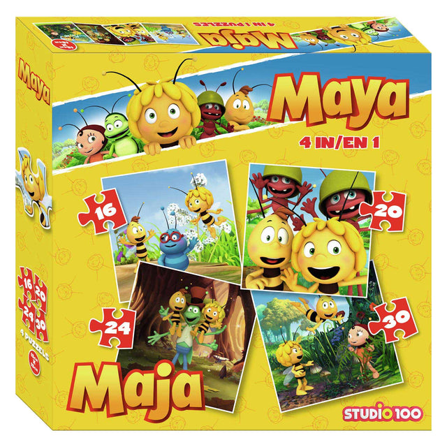 Puzzle Maya l'Ape, 4in1