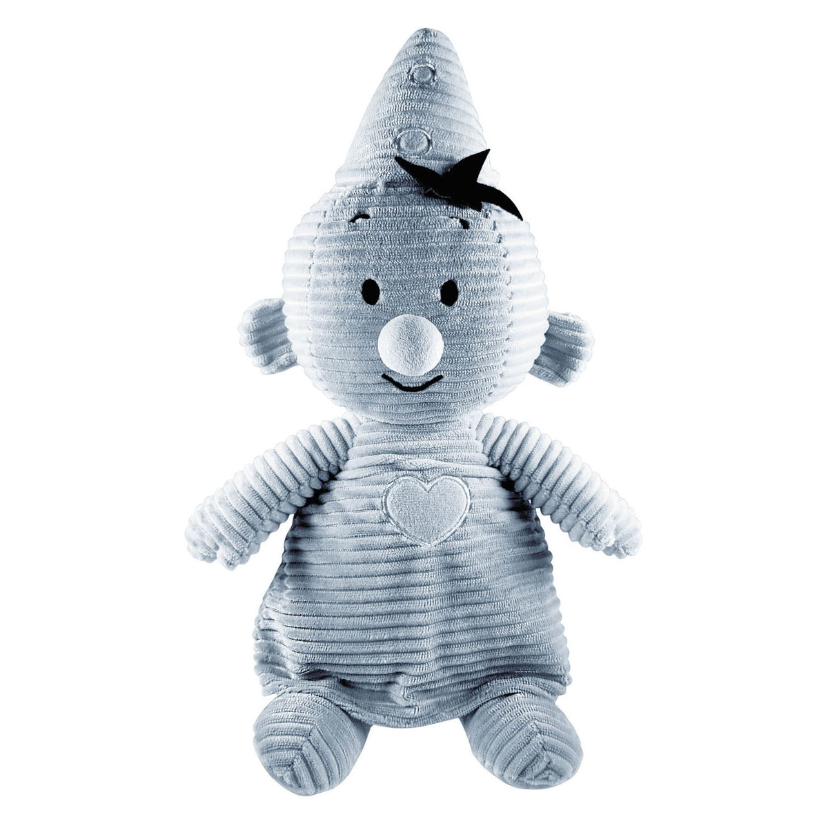 Peluche Bumba in velluto a coste blu, 35 cm