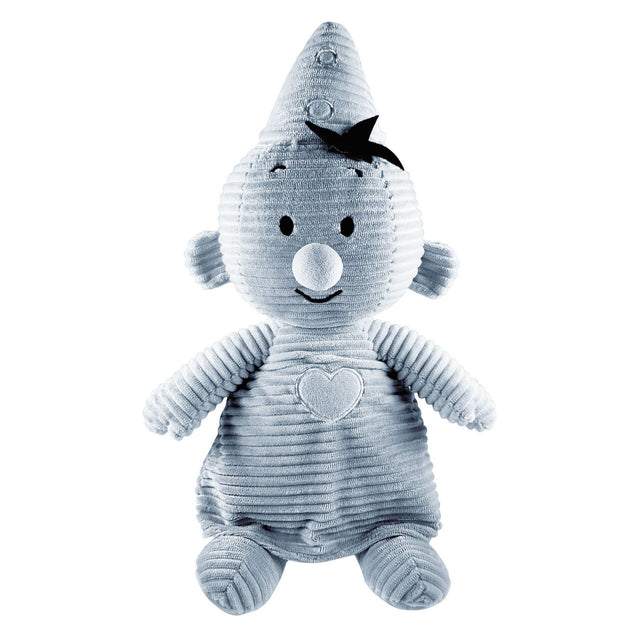Peluche Bumba in velluto a coste blu, 35 cm