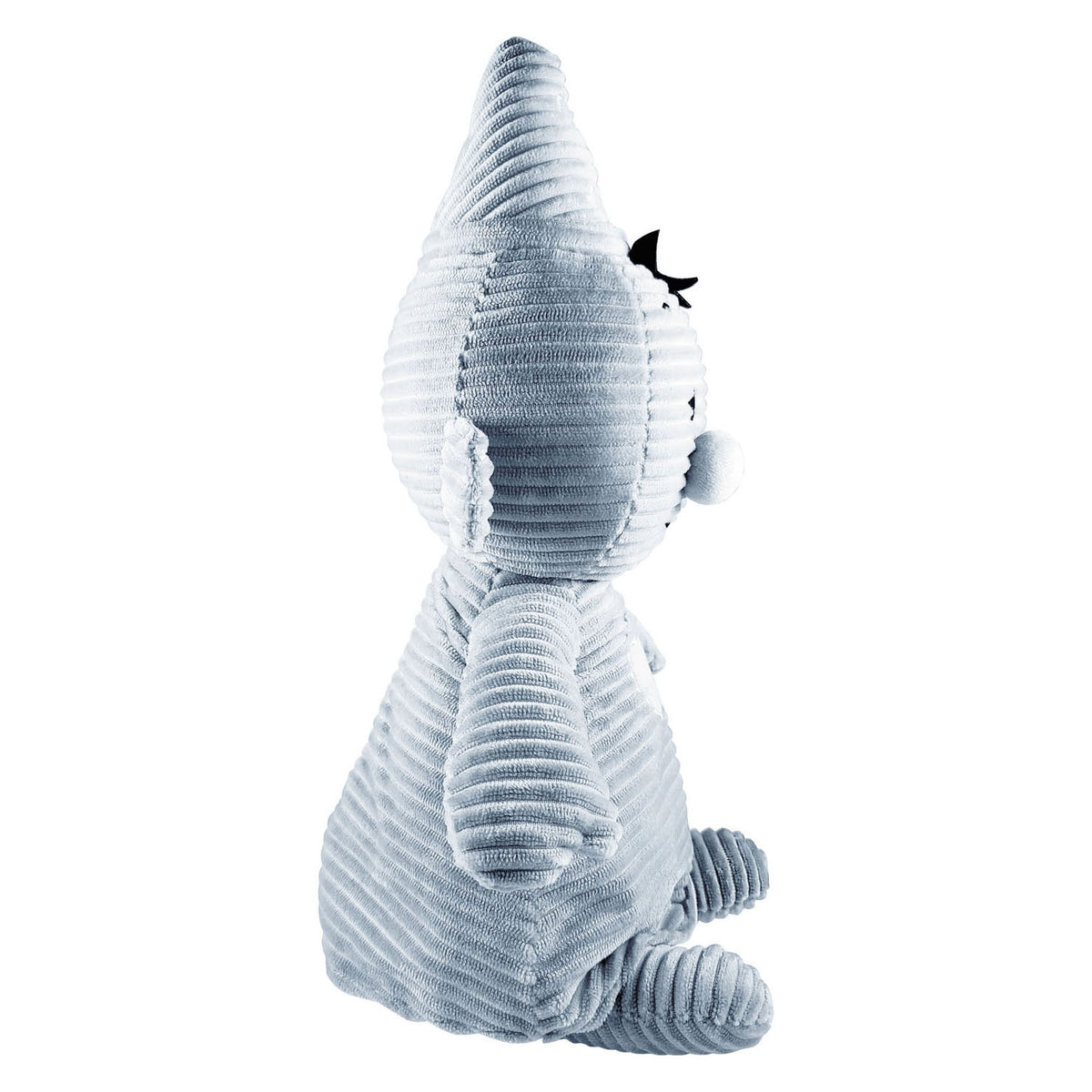 Peluche Bumba in velluto a coste blu, 35 cm