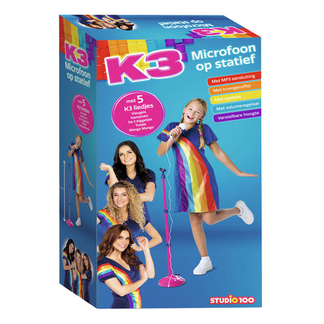 Microfono K3 su treppiede