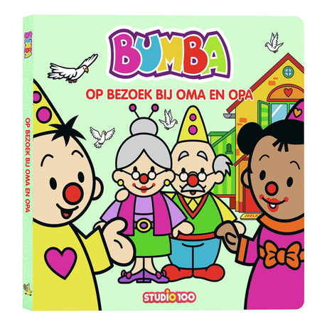 Libro cartonato Studio 100 bumba - in visita alla nonna e al nonno