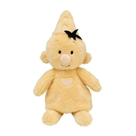 Peluche soffice Bumba - giallo, 35 cm