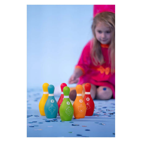Gioco di birilli Bumba - set da bowling - 6 birilli