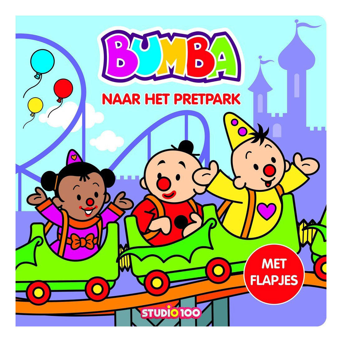 Studio 100 Libro di cartone Bumba con flaps parco divertimenti