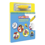 Studio 100 colori con libro da colorare all'acqua