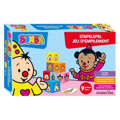 Studio 100 bumba gioco di impilamento di emozioni