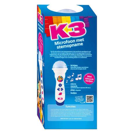 Microfono K3 con registrazione vocale
