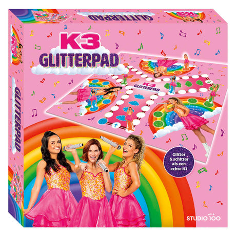 Gioco da tavolo K3 - percorso glitterato