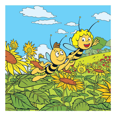 Libro da colorare Studio 100 maya - colorare con acqua