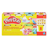 Arcobaleno Play-doh - 8 vasi di terracotta