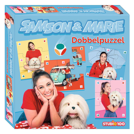 Puzzle Samson Marie - puzzle a dadi - 4 puzzle 4x6 pezzi