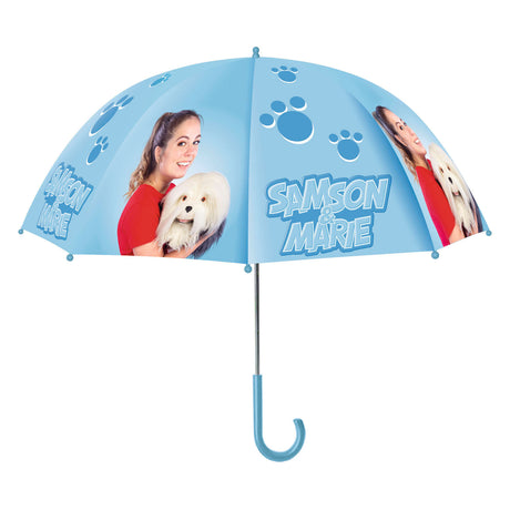 Ombrello Samson Marie - ombrello azzurro 73 cm