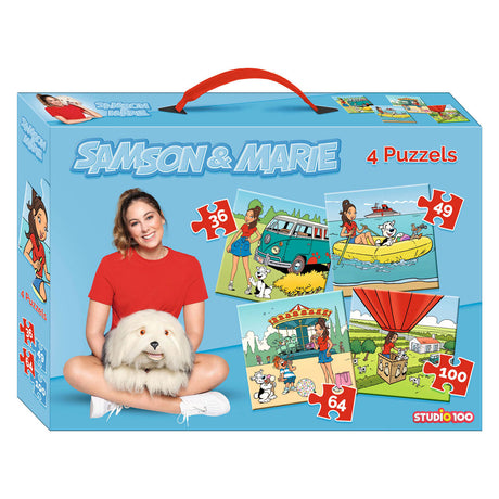 Puzzle Sansone Maria - Puzzle 4 in 1 - 36 49 64 100 pezzi