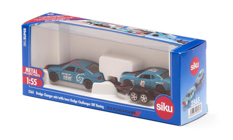 Siku 2565 Dodge Charger con Dodge Challenger SRT Racing 200x51x34mm