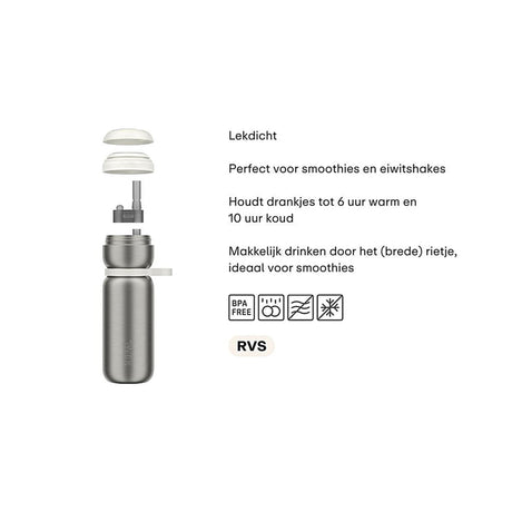 Borraccia termica Mepal twist sport 600ml - blu notte