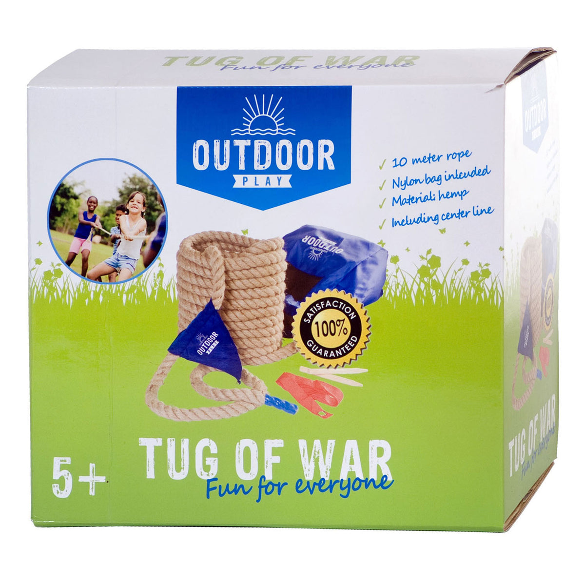 Tug della guerra da gioco all'aperto