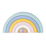 Rubo gioca con Woezel e Pip, il piccolo arcobaleno