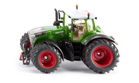 Siku 3287, trattore fendt 1050 vario, 1:32, metallo plastica, verde, cabina rimovibile, gancio di traino