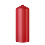 Candela a colonna Bolsius 150 58 rosso delicato