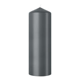 Candela a colonna Bolsius Essentials 200 68 grigio tempesta