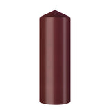 Candela a colonna Bolsius Essentials 200 68 rosso velluto