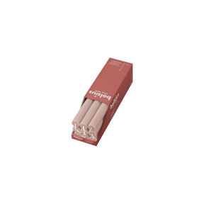 Candela da tavolo Bolsius 270 23 rosa rustico nebbioso