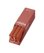 Candela da tavolo rustica Bolsius arancione terroso 270 23mm