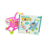 Carrello Aro con 12 tipi di generi alimentari. rosa o blu