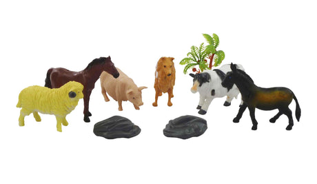 Animali della fattoria Aro in busta 9 pezzi
