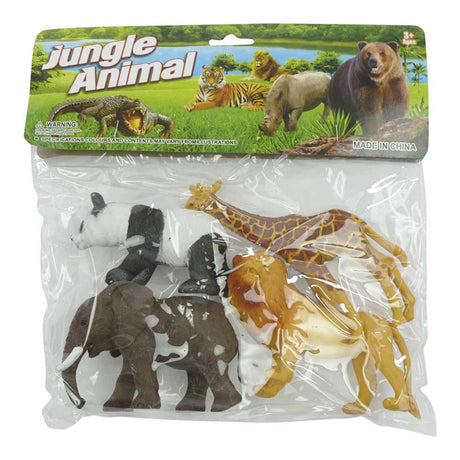 Aro animali selvatici 4 in borsa ca. 14 cm