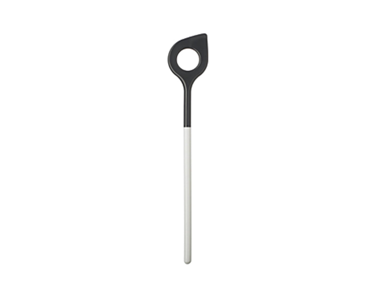 Cucchiaio per mescolare Rosti optima bianco forato 30 cm