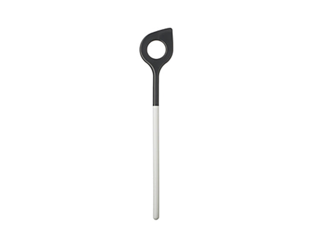 Cucchiaio per mescolare Rosti optima bianco forato 30 cm
