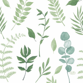 Duni napkins greenery 33x33 cm | 12 pezzi