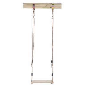 Sedile oscillante in legno