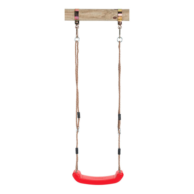 Sedile oscillante rosso rosso
