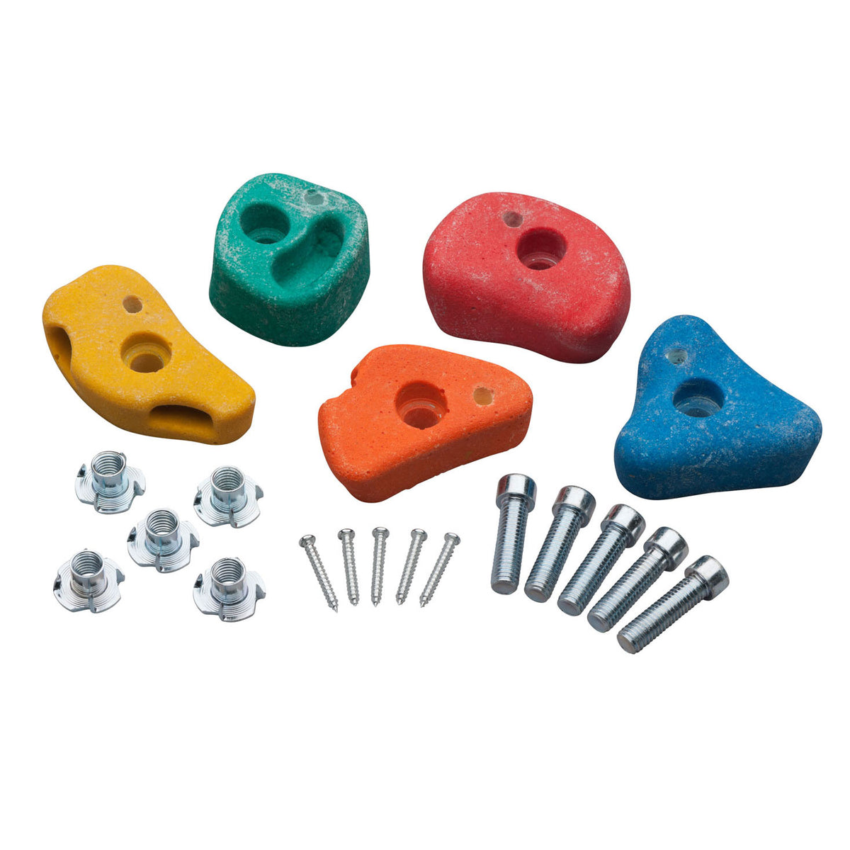 Piece di arrampicata oscillante impostata piccola con 2 buchi, 5st.