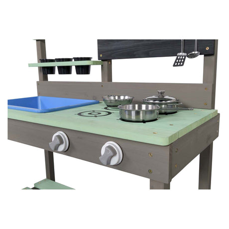 Cucina di fango in legno oscillante