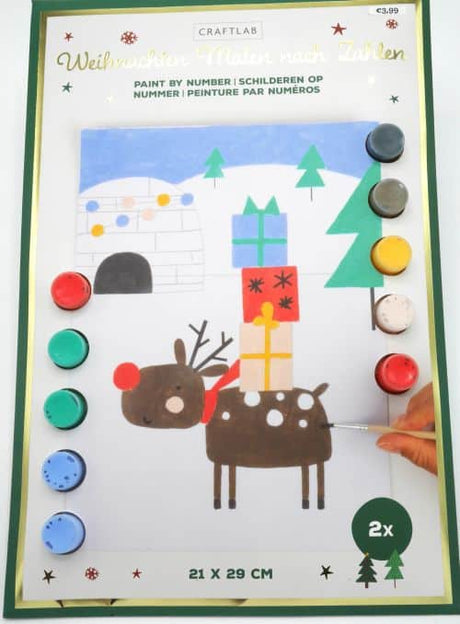 Intro Christmas set colore per numero