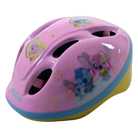 Casco bicicletta Volare punto rosa 52-56cm - 200gr.
