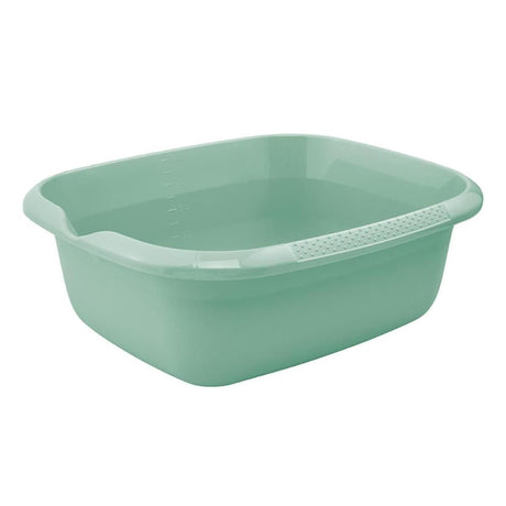Lavabo rettangolare Keeper 9l 38x32x14cm verde nordico