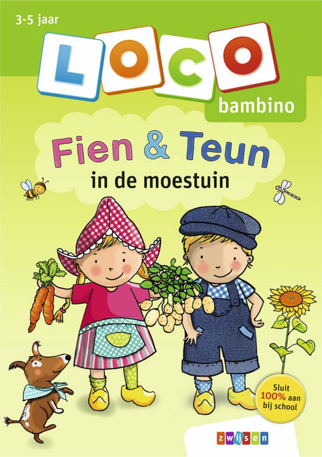 Loco bambino quaderno di esercizi fien teun nell'orto