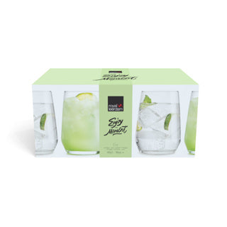 Momento in vetro Royal Leerdam set 6 45cl