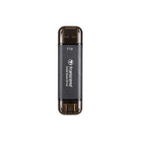 Trascendi SSD esterno TS1TET310C ESD310C, 1TB, tipo-C di tipo C USB, 10 Gbps