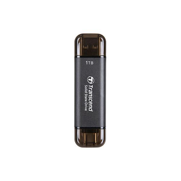 Trascendi SSD esterno TS1TET310C ESD310C, 1TB, tipo-C di tipo C USB, 10 Gbps